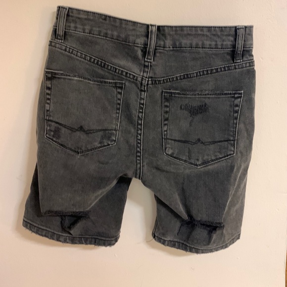 ASOS SKINNY FIT DENIM SHORTS - Picture 2 of 4